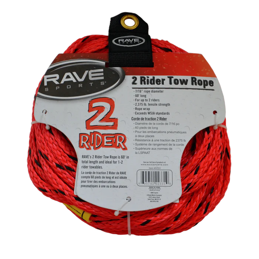 1-SECTION 2-RIDER TOW ROPE Tow Rope Rave Sports   