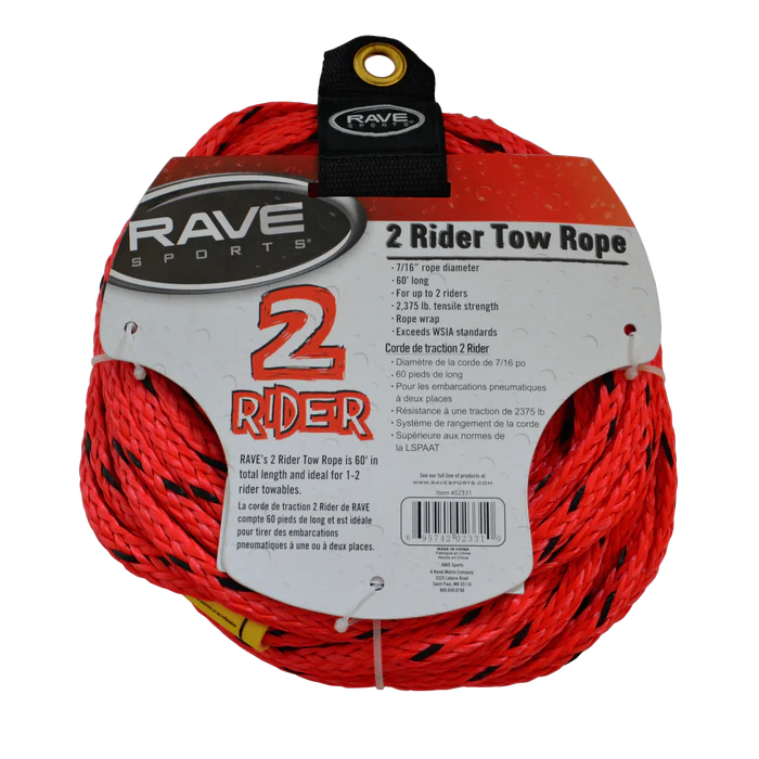 1-SECTION 2-RIDER TOW ROPE Tow Rope Rave Sports   