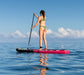 10'6 Royal Hawaiian Pink/Black Inflatable SUP Boards Pop Board Co.   