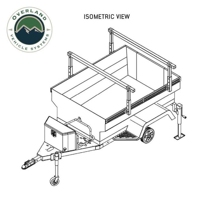 OVS Off Road Trailer - Military Style w/ Full Articulating Suspension Trailers Overland Vehicle Systems   