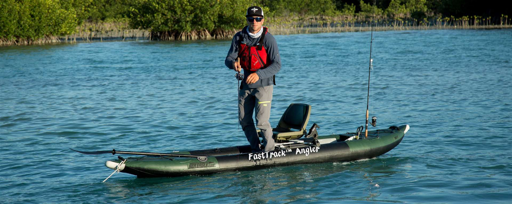 Sea Eagle 385fta FastTrack™ Angler Series Inflatable Fishing Boat Inflatable Fishing Boats Sea Eagle   