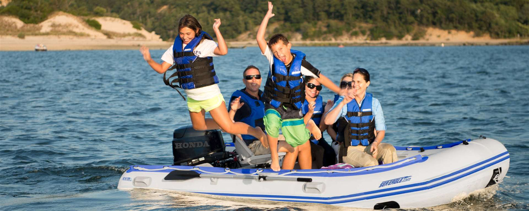 Sea Eagle 12'6" Sport Runabout Inflatable Boat Inflatable Boats Sea Eagle   