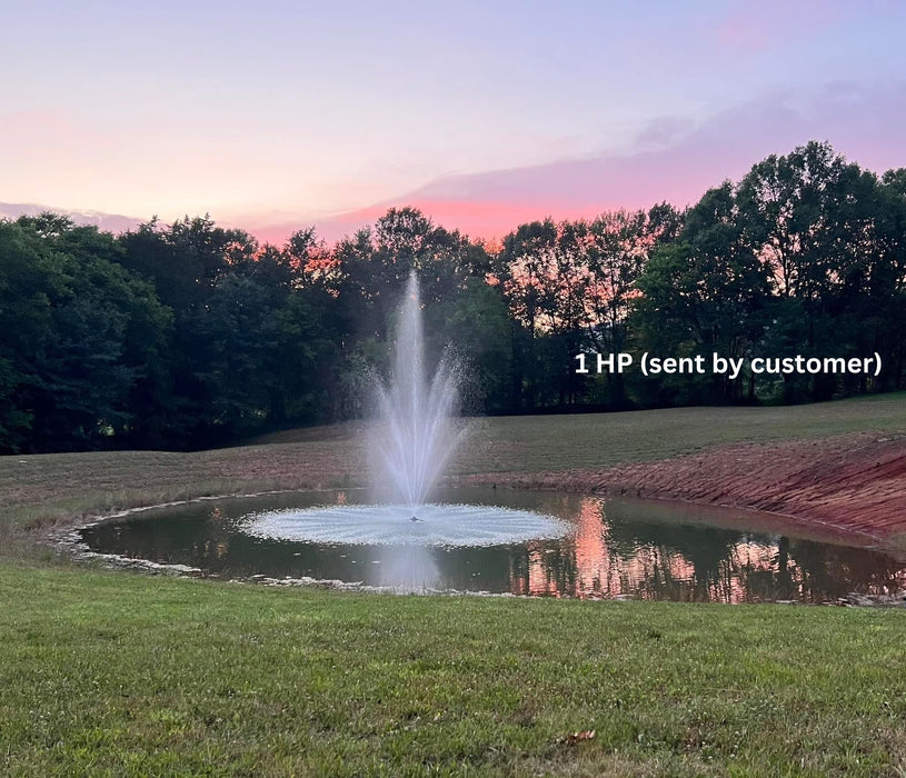 Scott Aerator: Amherst Display Fountain for Small, Medium, Large, and Commercial Ponds Pond Fountains Scott Aerator   