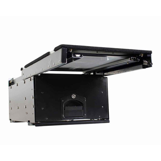 Cargo Box With Drawer & Working Station by Overland Vehicle Systems Cargo Boxes & Bags Overland Vehicle Systems   