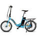 UL Certified-Ecotric Starfish 20inch portable and folding electric bike Electric Bikes Ecotric Blue  