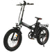Ecotric 48V Fat Tire Portable and Folding Electric Bike with color LCD display Electric Bikes Ecotric   