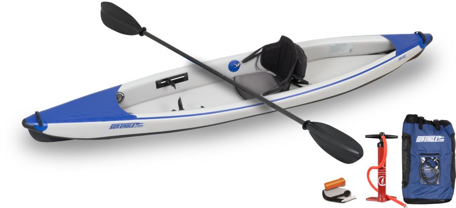 Sea Eagle 393RL Inflatable Kayak Inflatable Kayaks Sea Eagle Pro Carbon Solo Package  