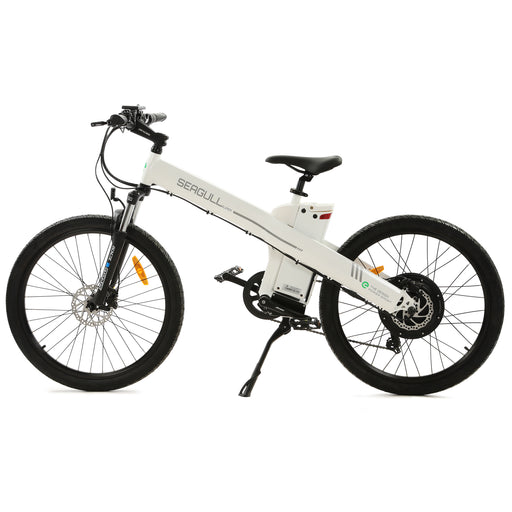 Ecotric Seagull Electric Mountain Bicycle Electric Bikes Ecotric White  