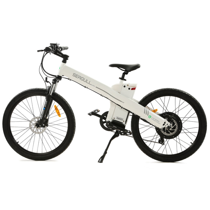 Ecotric Seagull Electric Mountain Bicycle Electric Bikes Ecotric White  