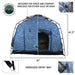 OVS XD Khumbu 2 Swag Ground Tent, Grey Body & Black Rainfly Tent Overland Vehicle Systems   