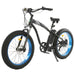 UL Certified-Ecotric Hammer Electric Fat Tire Beach Snow Bike Electric Bikes Ecotric Blue  