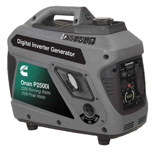 Cummins Onan A058U944 P2500i 2200W/2500W Digital Portable Gas Inverter Generator Portable Inverters Cummins   