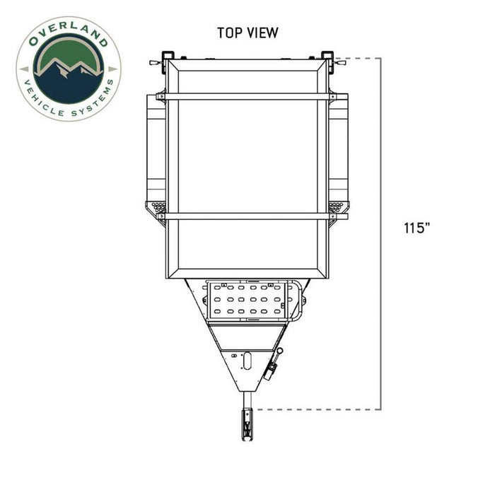 OVS Off Road Trailer - Military Style w/ Full Articulating Suspension Trailers Overland Vehicle Systems   