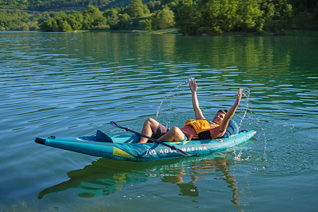 AQUAMARINA VERSATILE/WHITEWATER 2-PERSON KAYAK (STEAM) Inflatable Kayaks Aqua Marina   