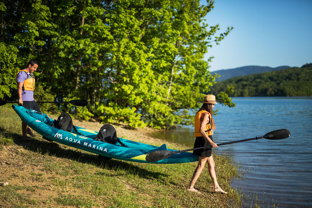 AQUAMARINA VERSATILE/WHITEWATER 2-PERSON KAYAK (STEAM) Inflatable Kayaks Aqua Marina   