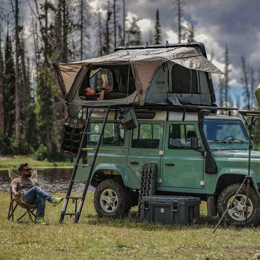 Overland Vehicle Systems Bushveld 4 Person Hard Shell Roof Top Tent Hard Shell Roof Top Tents Overland Vehicle Systems   