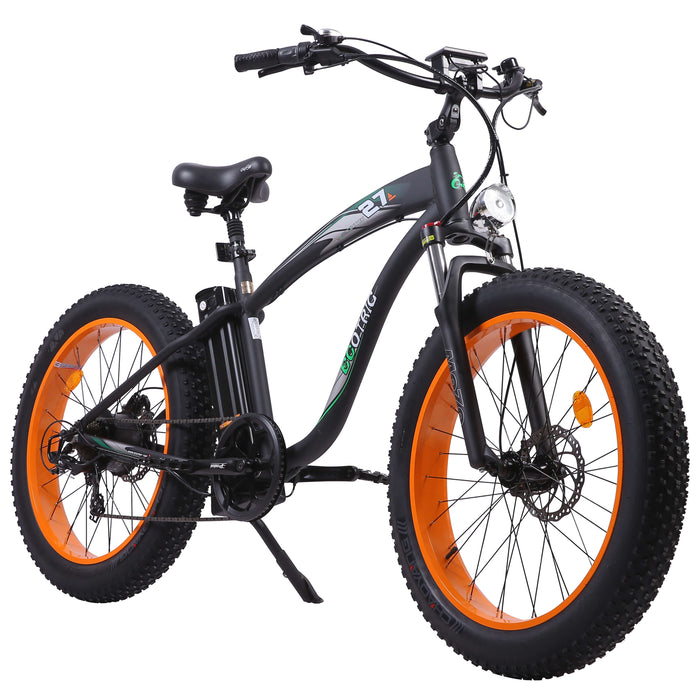 UL Certified-Ecotric Hammer Electric Fat Tire Beach Snow Bike Electric Bikes Ecotric   