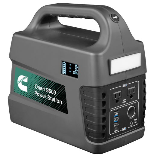 Cummins Onan A067W049 PS600 600W/1200W 592Wh Portable Power Station New Portable Inverters Cummins   