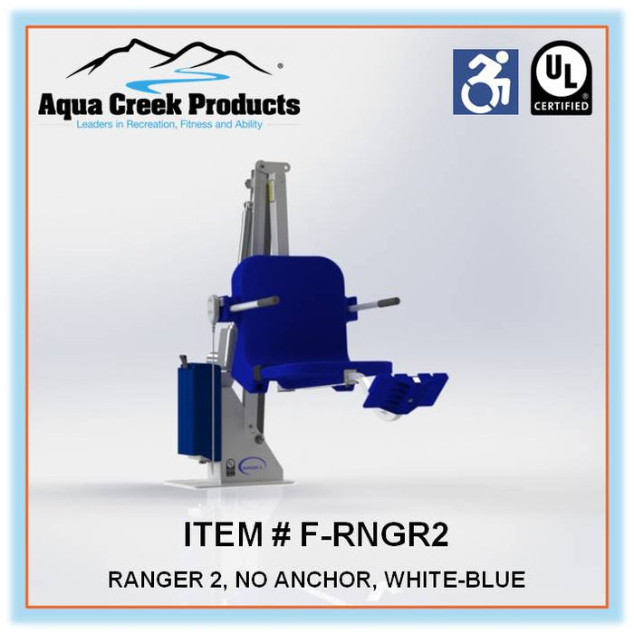 Aqua Creek Ranger 2 Pool Lift™ (ADA Compliant) Pool Lifts Aqua Creek Blue  