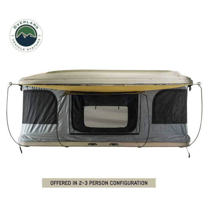 Overland Vehicle Systems HD Bundu Hard Shell Pop-Up Roof Top Tent Hard Shell Roof Top Tents Overland Vehicle Systems   