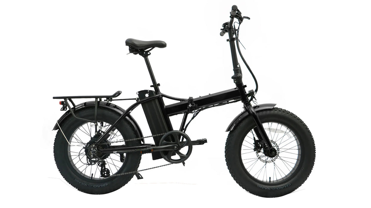 E-FAT-MN Electric Bikes Enorau Black  