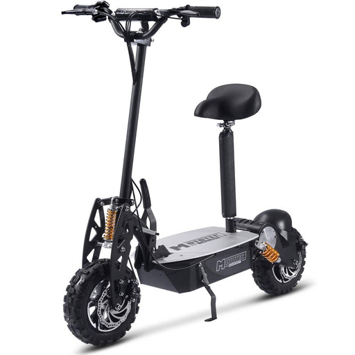 MotoTec 2000w 48v Electric Scooter (Black) Electric Scooters MotoTec   