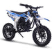 MotoTec Warrior 52cc 2-Stroke Kids Gas Dirt Bike Gas Dirt Bikes MotoTec Blue No Signature Free $100 Coverage