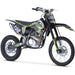 MotoTec X4 150cc 4-Stroke Gas Dirt Bike Black Gas Dirt Bikes MotoTec   