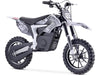 MotoTec 36v 500w Demon Electric Dirt Bike Lithium Electric Dirt Bikes MotoTec White No Signature Free $100 Coverage
