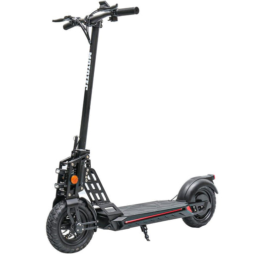 MotoTec Free Ride 48v 600w Lithium Electric Scooter Electric Scooters MotoTec Black No Signature Free $100 Coverage