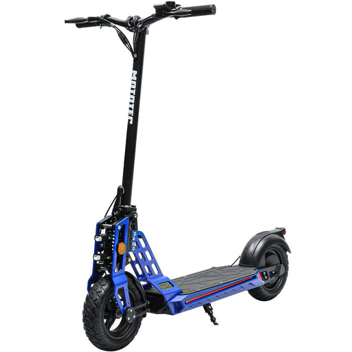 MotoTec Free Ride 48v 600w Lithium Electric Scooter Electric Scooters MotoTec Blue No Signature Free $100 Coverage