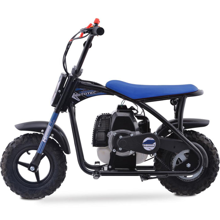 MotoTec Bandit 52cc 2-Stroke Kids Gas Mini Bike Gas Mini Bikes MotoTec   