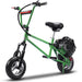 MotoTec 49cc Gas Mini Bike V2 Gas Mini Bikes MotoTec Green No Signature Free $100 Coverage