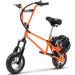 MotoTec 49cc Gas Mini Bike V2 Gas Mini Bikes MotoTec Orange No Signature Free $100 Coverage