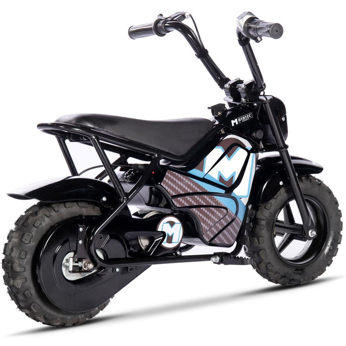 MotoTec 24v 250w Electric Powered Mini Bike (Black) Electric Mini Bikes MotoTec   