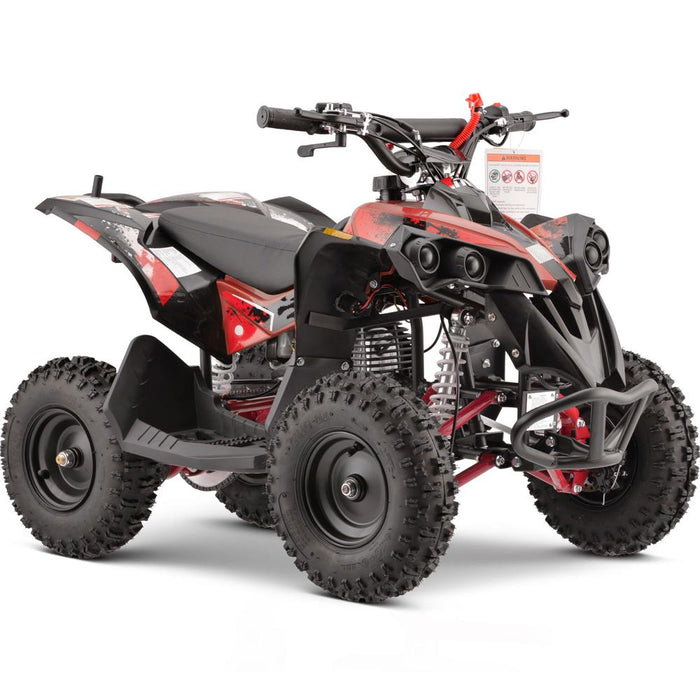 MotoTec Renegade 40cc 4-Stroke Kids Gas ATV Gas ATVs MotoTec Red No Signature Free $100 Coverage