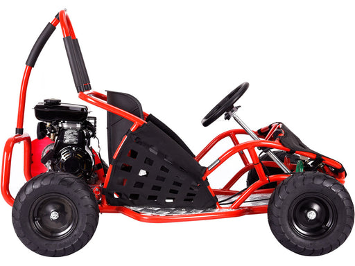 MotoTec Off Road Go Kart 79cc Gas Go Karts MotoTec Red No ($0.00) 