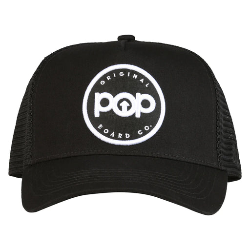 POP Trucker Hat  SailSurfSoar Black & White  