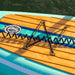 11'0 Yacht Hopper Teak/Blue/Mint Inflatable SUP Boards Pop Board Co.   