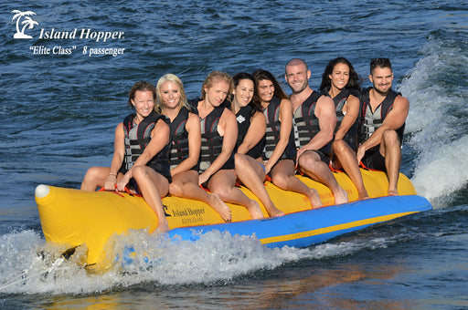 Island Hopper Banana Boat “Elite Class” 8 Passenger Inline Banana Boats Island Hopper   