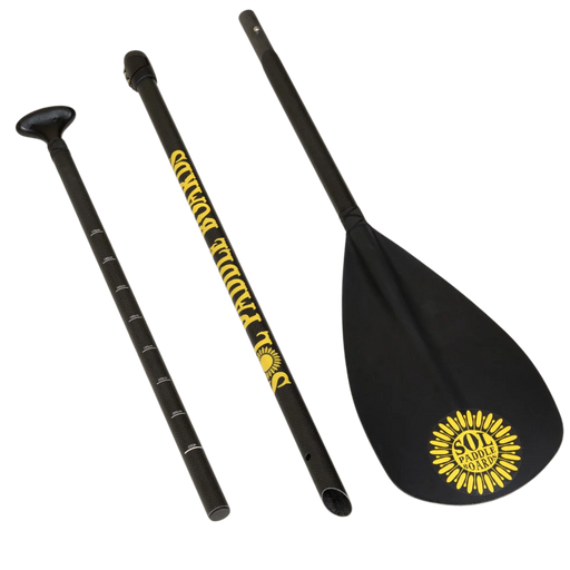 SOL Carbon Blaster Three-Piece Travel Paddle  Sol Paddle Boards   