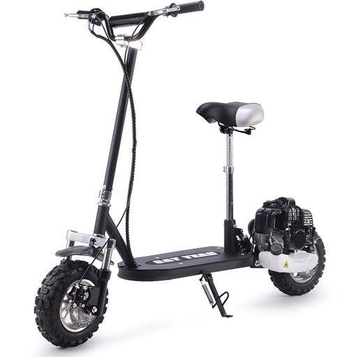Say Yeah 49cc Gas Scooter Black Gas Scooters MotoTec   