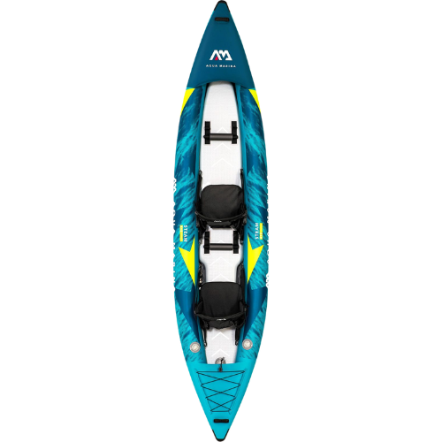 AQUAMARINA VERSATILE/WHITEWATER 2-PERSON KAYAK (STEAM) Inflatable Kayaks Aqua Marina   