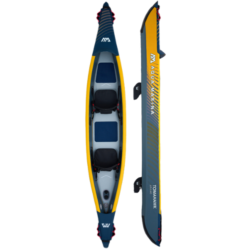 AQUAMARINA HIGH PRESSURE SPEED 2-PERSON KAYAK (TOMAHAWK) Inflatable Kayaks Aqua Marina   