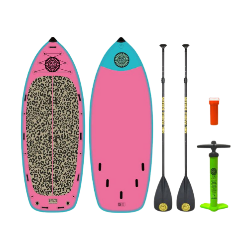 Classic SOLfiesta Limited-Edition Lynx Inflatable Paddle Board Inflatable SUP Boards Sol Paddle Boards   