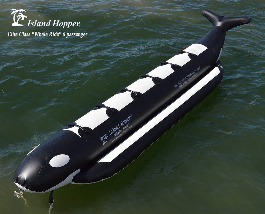 Island Hopper Whale Ride 6 Passenger "Elite Class" Banana Boat Heavy Commercial Banana Boats Island Hopper   