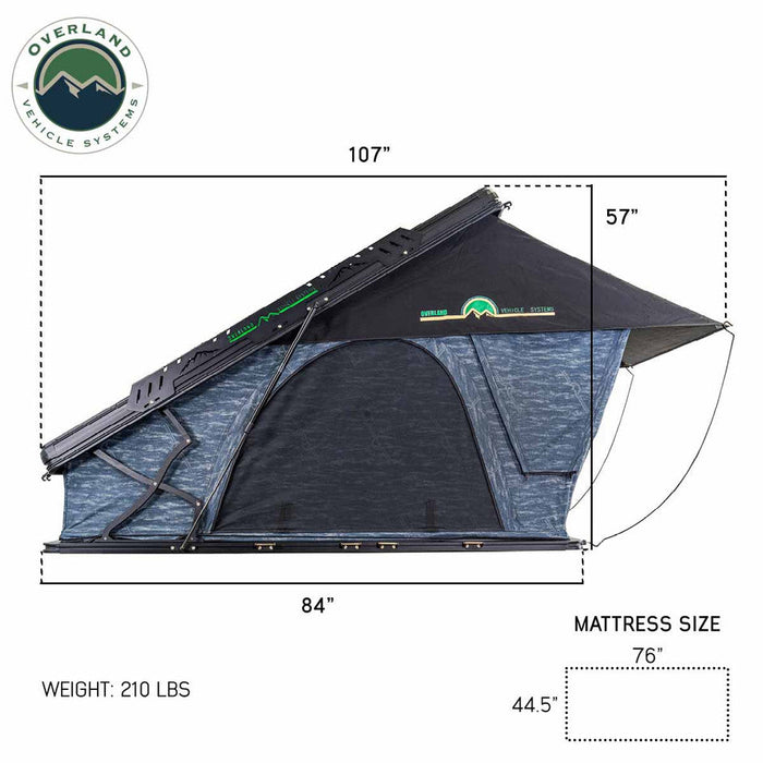 Overland Vehicle Systems XD Lohtse Roof Top Tent Hard Shell Roof Top Tents Overland Vehicle Systems   