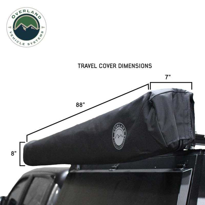 OVS XD Nomadic 270 Degree Awning w/ Lights & Black Out 270 Awning Overland Vehicle Systems   