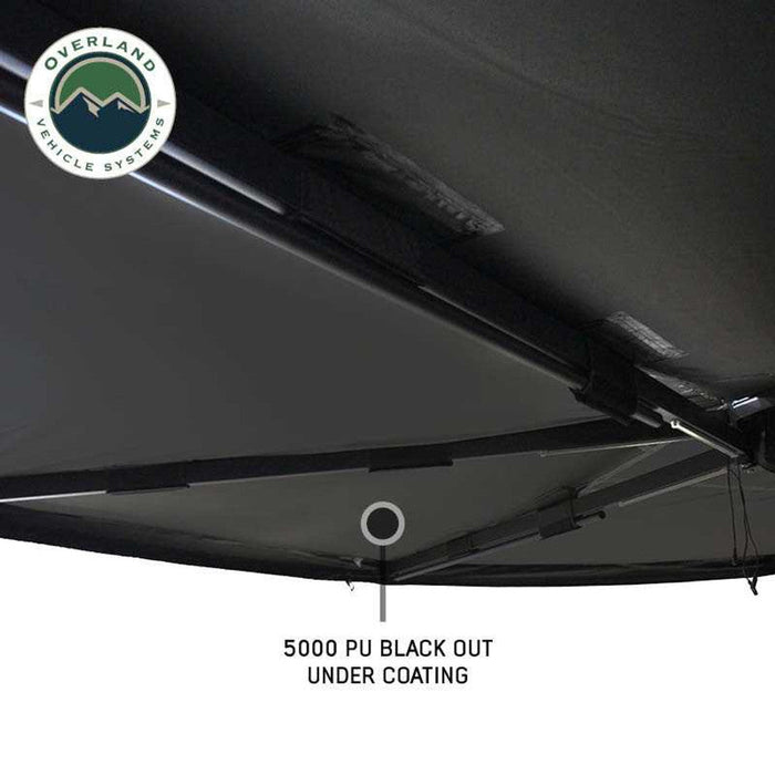 OVS XD Nomadic 270 Degree Awning w/ Lights & Black Out 270 Awning Overland Vehicle Systems   