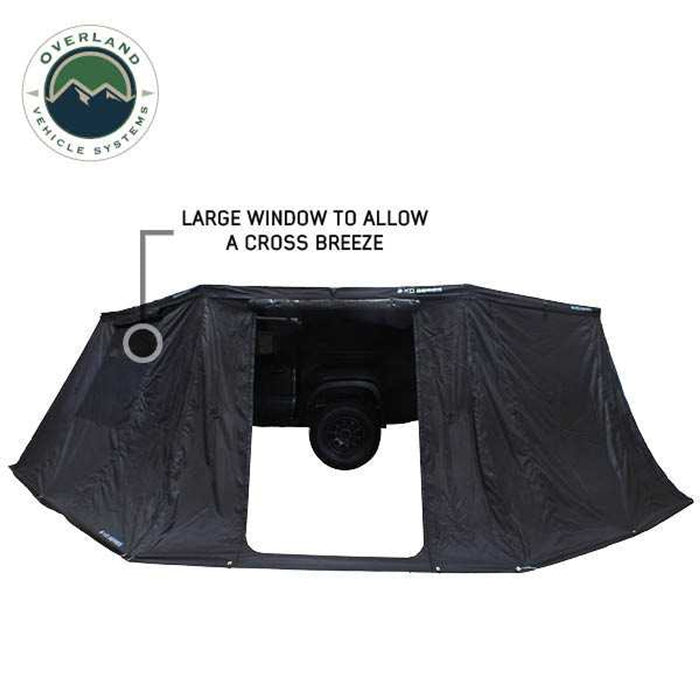 OVS XD Nomadic 270 Degree Awning w/ Lights & Black Out 270 Awning Overland Vehicle Systems   